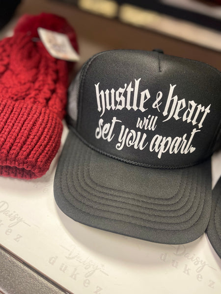 Hustle & Heart Trucker Hat