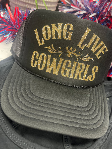 Long Live COWGIRLS Trucker Hat