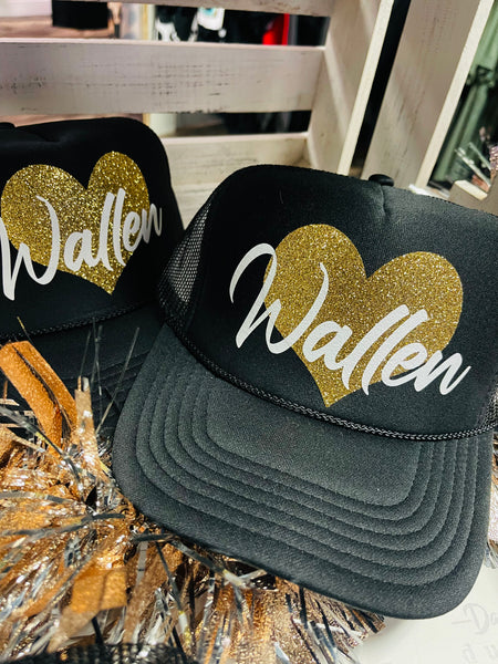 Wallen Heart Trucker Hat