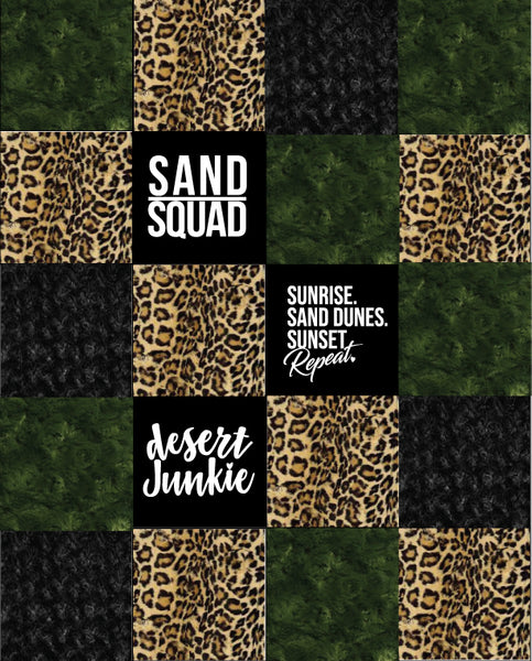 Sand Squad (Olive) Bonfire Blanket PREORDER